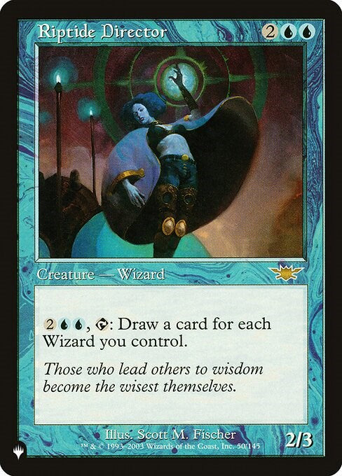 Riptide Director [LIST - 50/145]