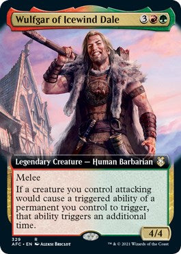 Wulfgar of Icewind Dale (Extended Art) [AFC - 329]
