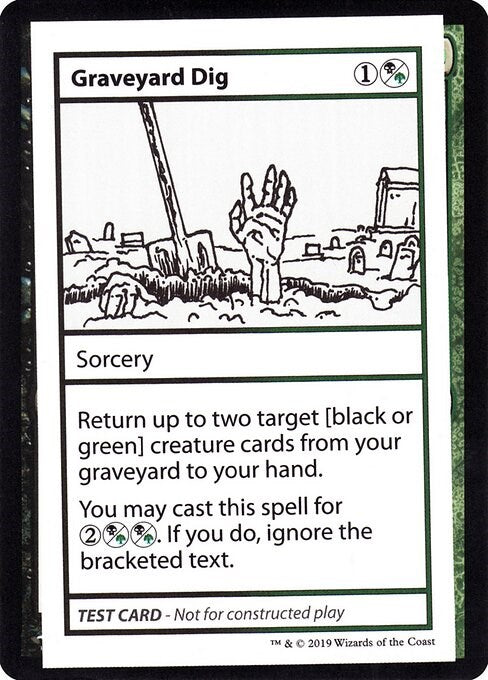 Graveyard Dig (No PW Symbol)