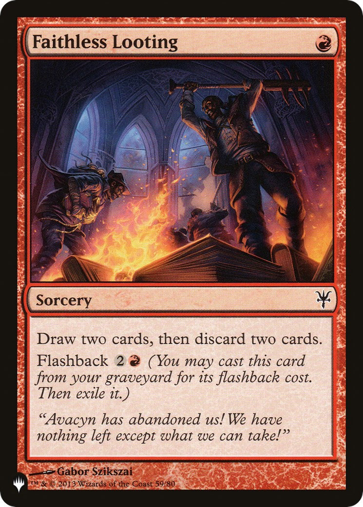 Faithless Looting (DDK) [LIST - 59/80]