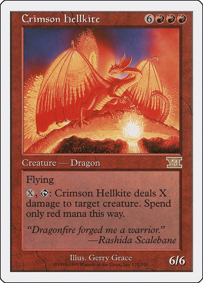 Crimson Hellkite [6ED - 172]