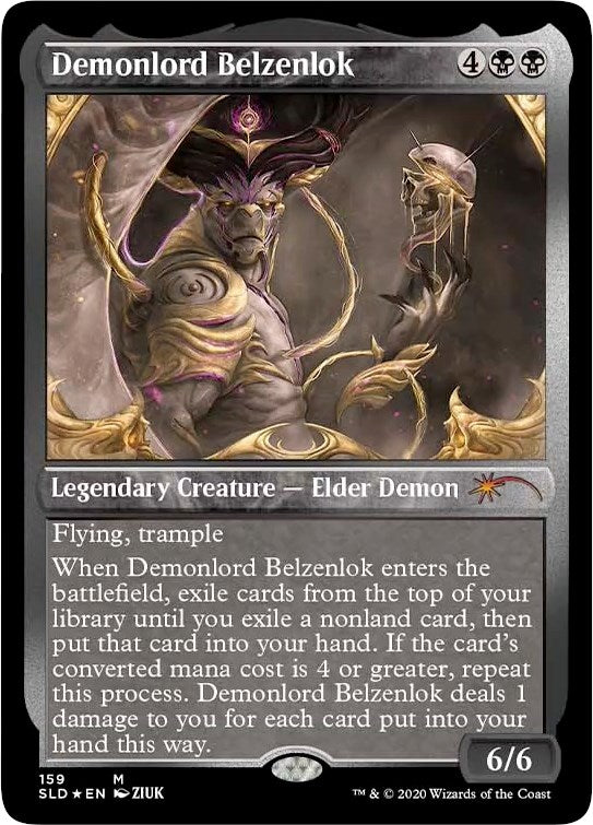 Demonlord Belzenlok (Foil Etched) [SLD - 159]