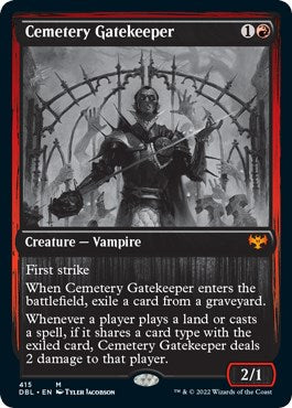 Cemetery Gatekeeper [DBL - 415]