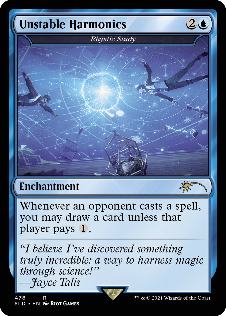 Unstable Harmonics - Rhystic Study