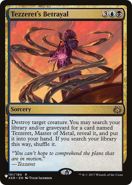 Tezzeret's Betrayal [LIST - 191/184]