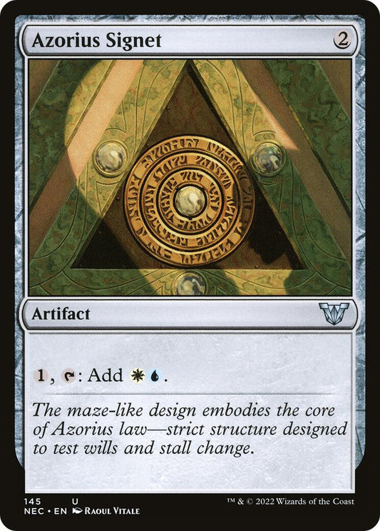 Azorius Signet [NEC - 145]