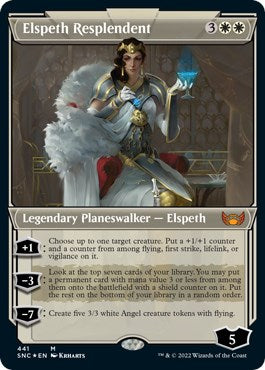 Elspeth Resplendent (Showcase) (Foil Etched) [SNC - 441]