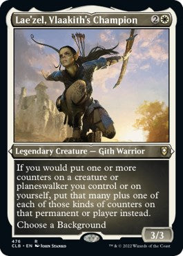 Lae'zel, Vlaakith's Champion (Foil Etched) [CLB - 476]