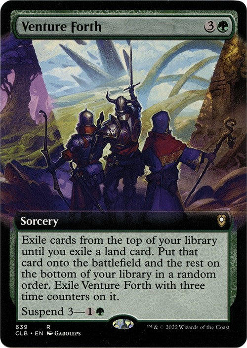 Venture Forth (Extended Art)