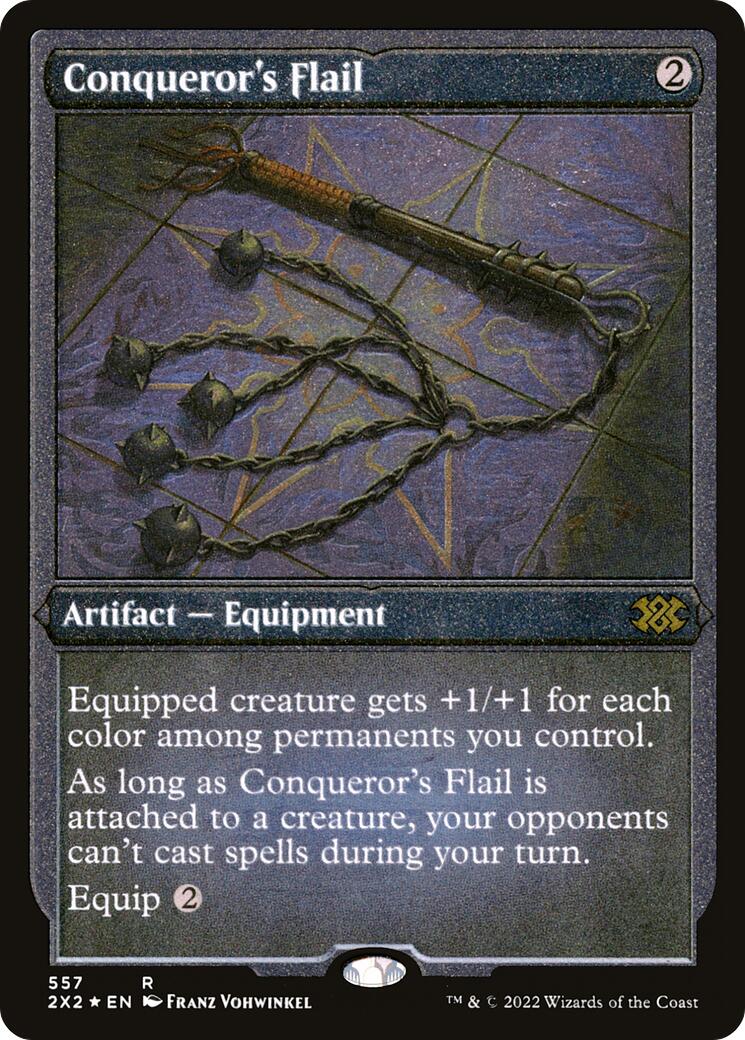 Conqueror's Flail (Foil Etched) [2X2 - 557]