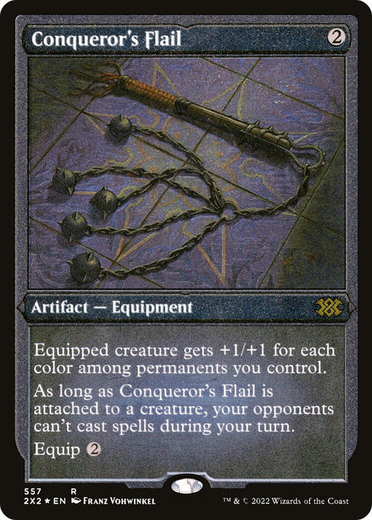 Conqueror's Flail (Foil Etched) [2X2 - 557]