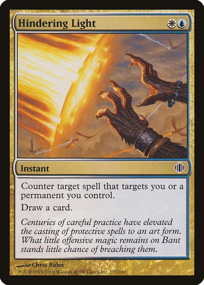Hindering Light [ALA - 173]