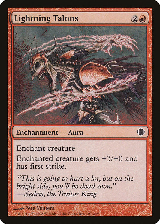 Lightning Talons [ALA - 107]