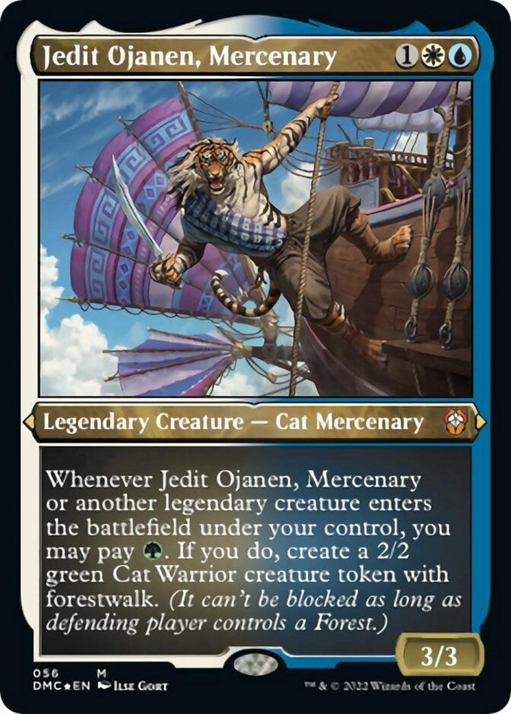 Jedit Ojanen, Mercenary (Foil Etched)