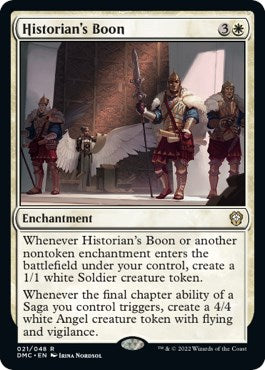 Historian's Boon [DMC - 21]