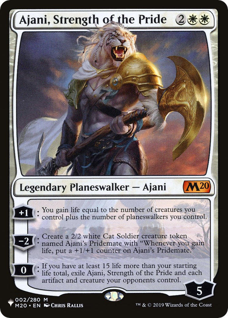 Ajani, Strength of the Pride [LIST - 002/280]
