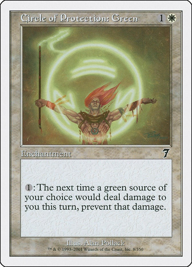 Circle of Protection: Green [7ED - 8]