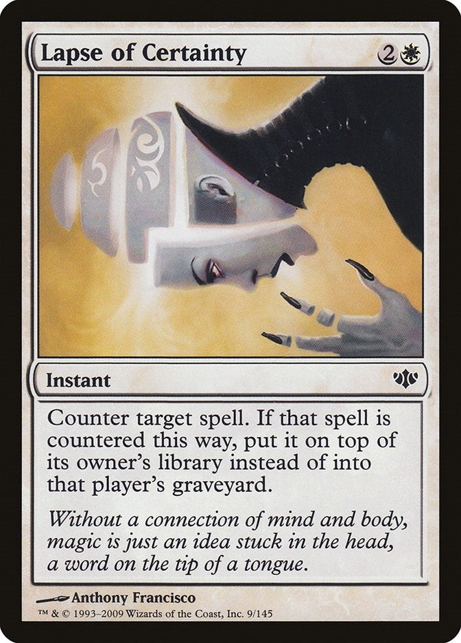 Lapse of Certainty [CON - 9]