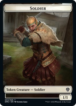 Soldier // Ornithopter Double-Sided Token