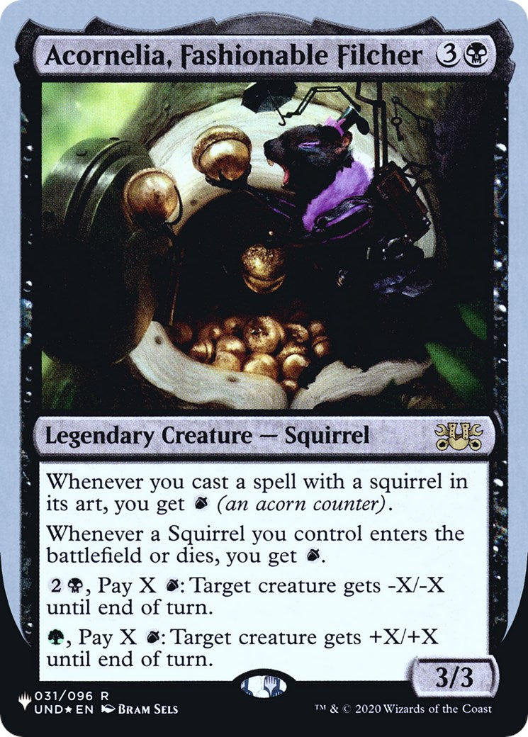 Acornelia, Fashionable Filcher [LIST - 031/096]
