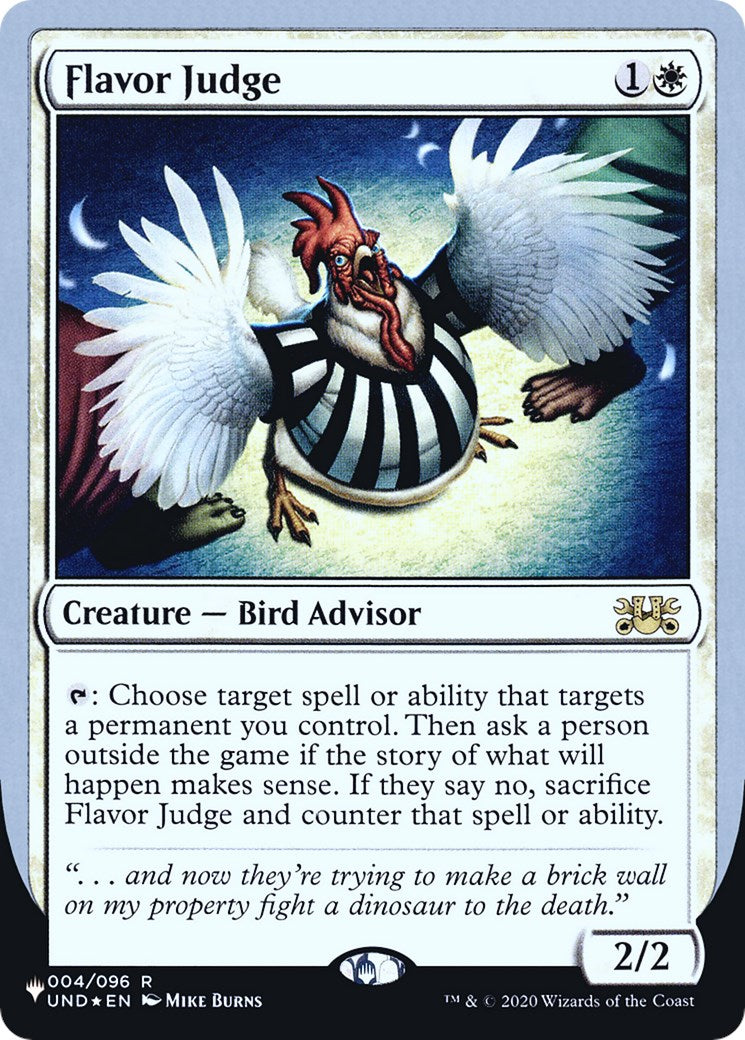 Flavor Judge [LIST - 004/096]