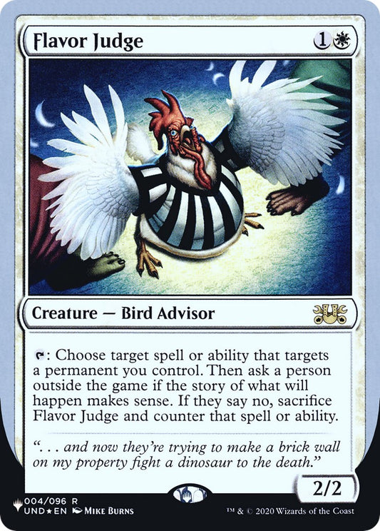 Flavor Judge [LIST - 004/096]