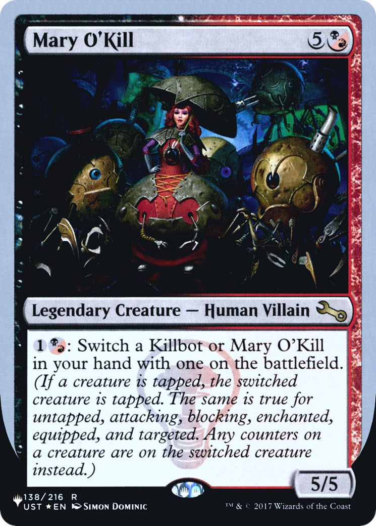 Mary O'Kill [LIST - 138/216]