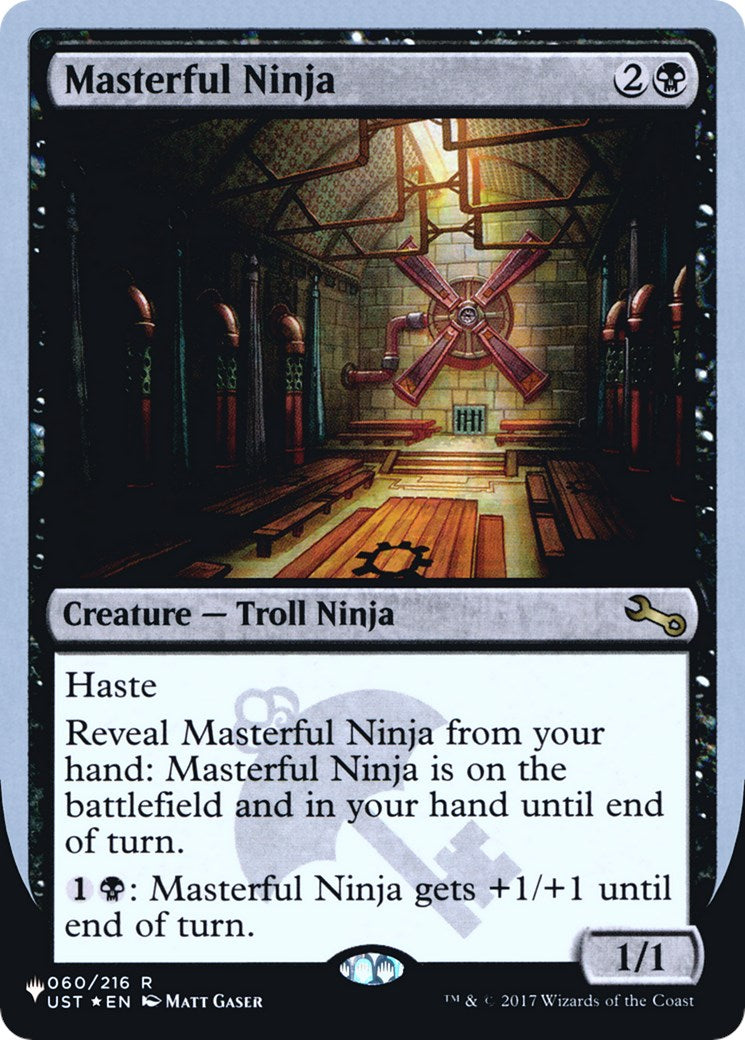 Masterful Ninja [LIST - 060/216]