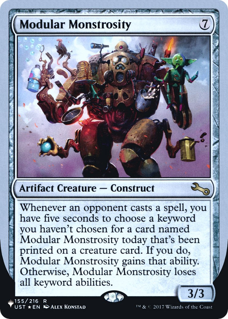 Modular Monstrosity [LIST - 155/216]