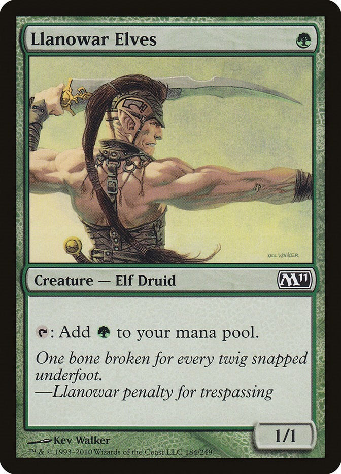 Llanowar Elves [M11 - 184]