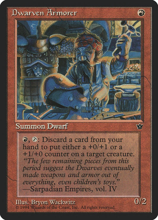 Dwarven Armorer [FEM - N/A]