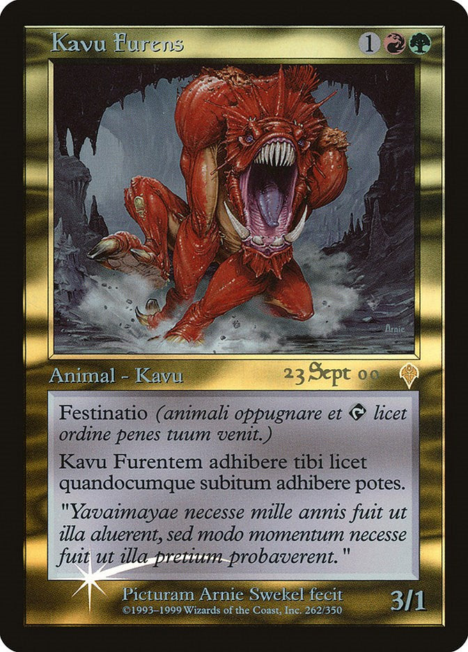 Raging Kavu (Latin) [PRE - 262]