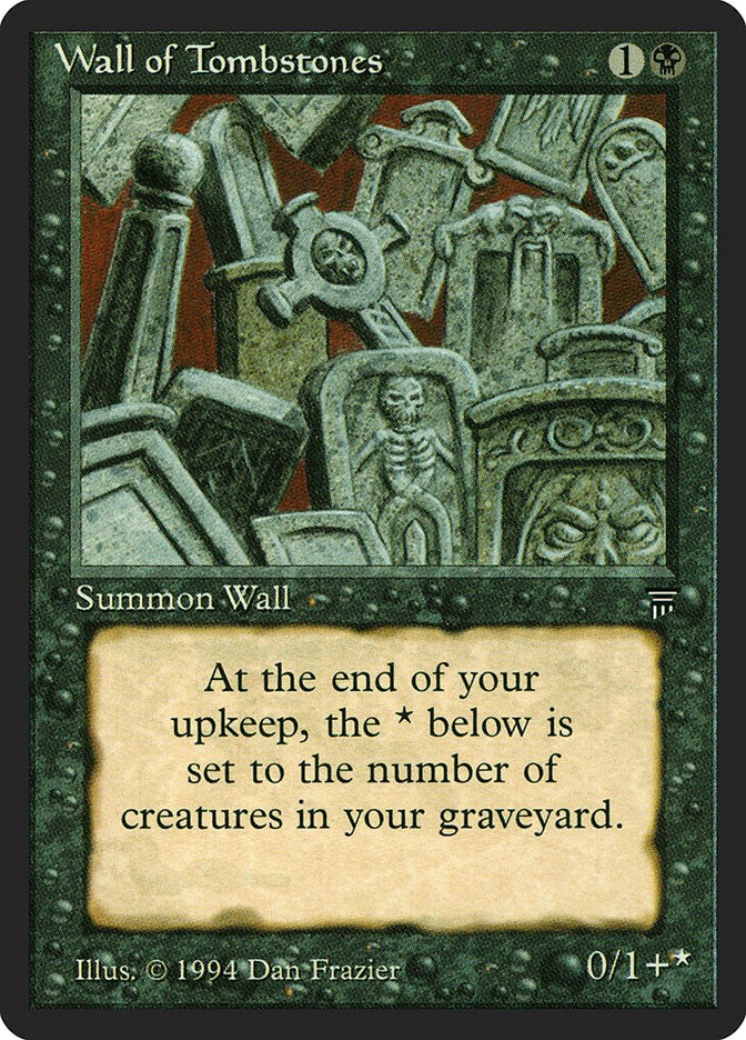 Wall of Tombstones [LEG - N/A]