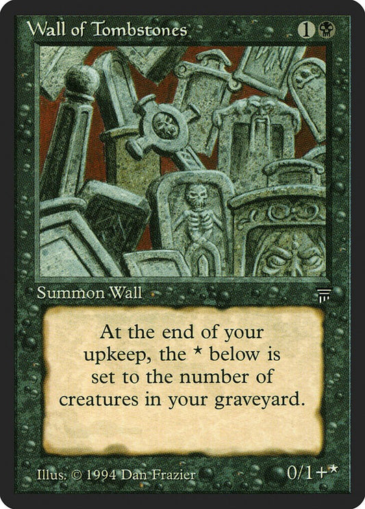 Wall of Tombstones [LEG - N/A]