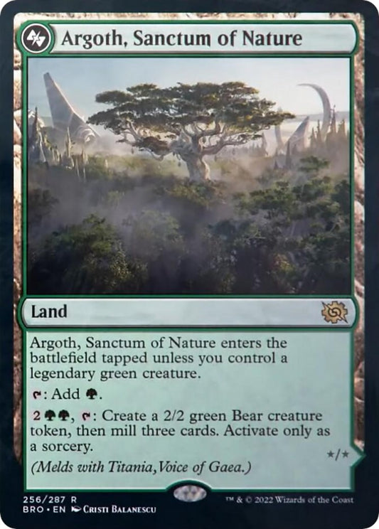 Argoth, Sanctum of Nature [BRO - 256]