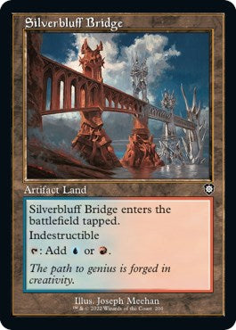 Silverbluff Bridge (Retro Frame) [BRC - 200]