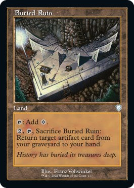 Buried Ruin (Retro Frame) [BRC - 177]