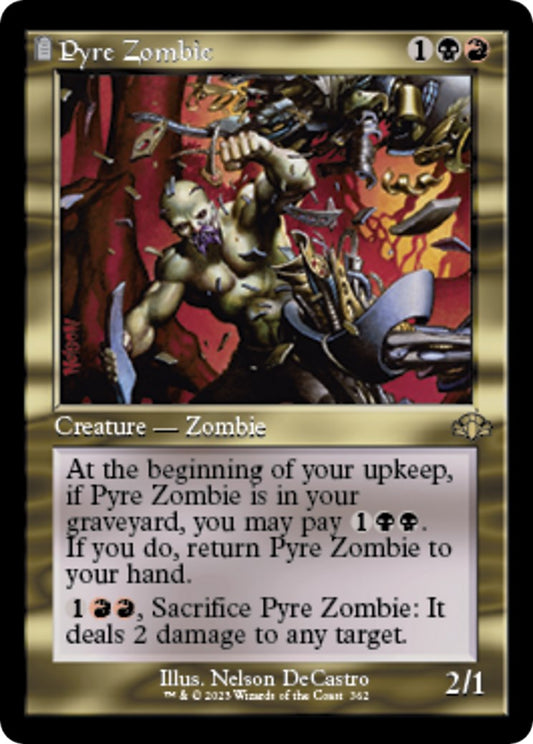 Pyre Zombie (Retro Frame) [DMR - 362]