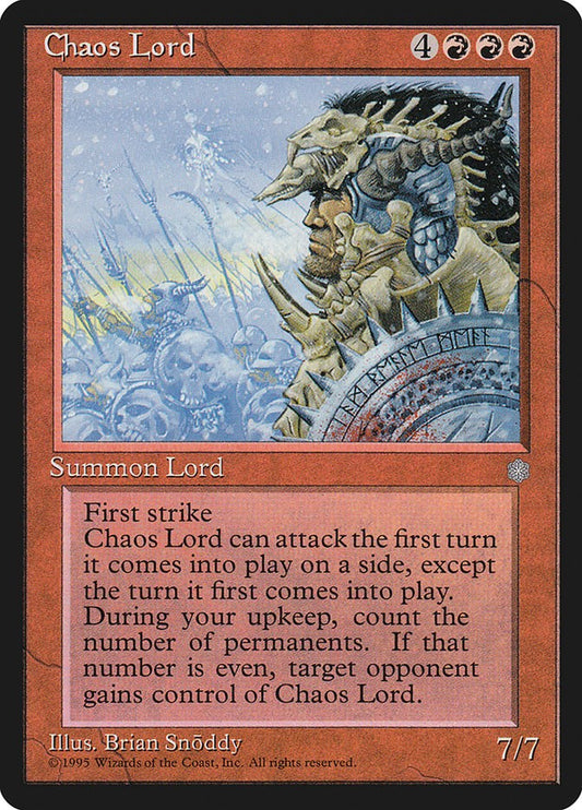 Chaos Lord [ICE - N/A]