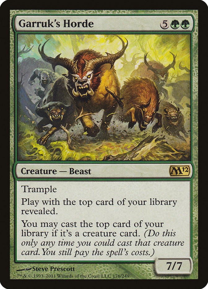 Garruk's Horde [M12 - 176]