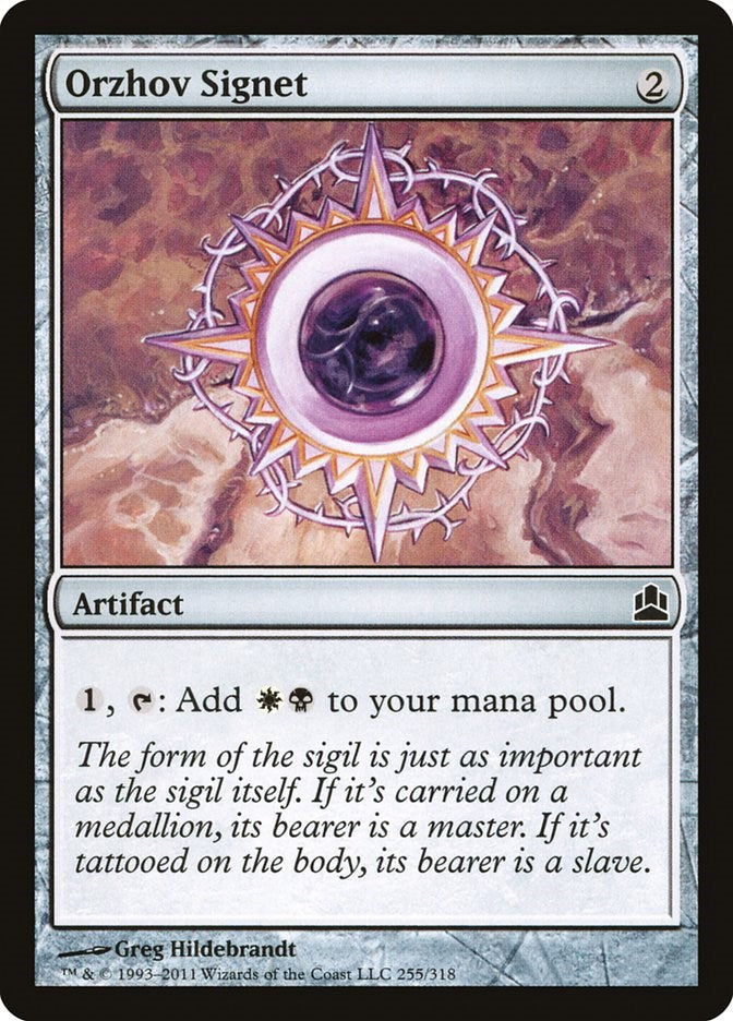 Orzhov Signet [CMD - 255]