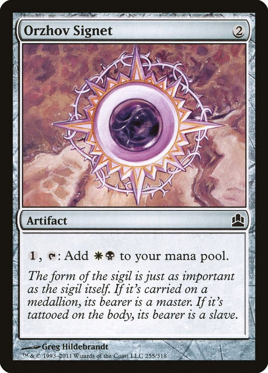 Orzhov Signet [CMD - 255]