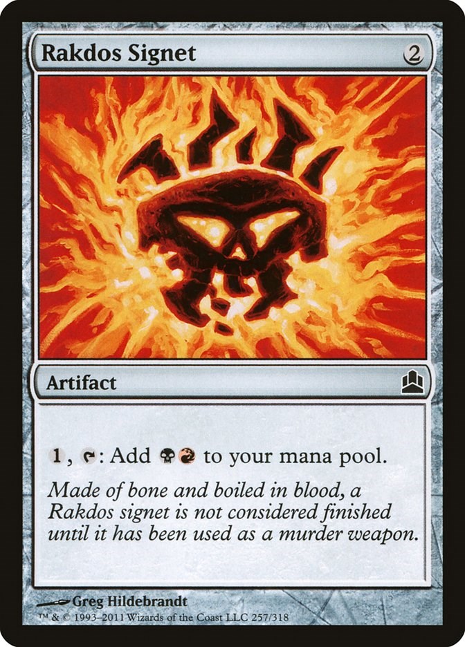 Rakdos Signet [CMD - 257]