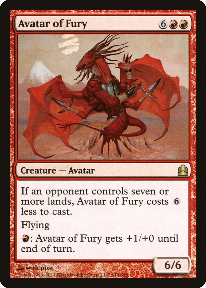 Avatar of Fury [CMD - 110]