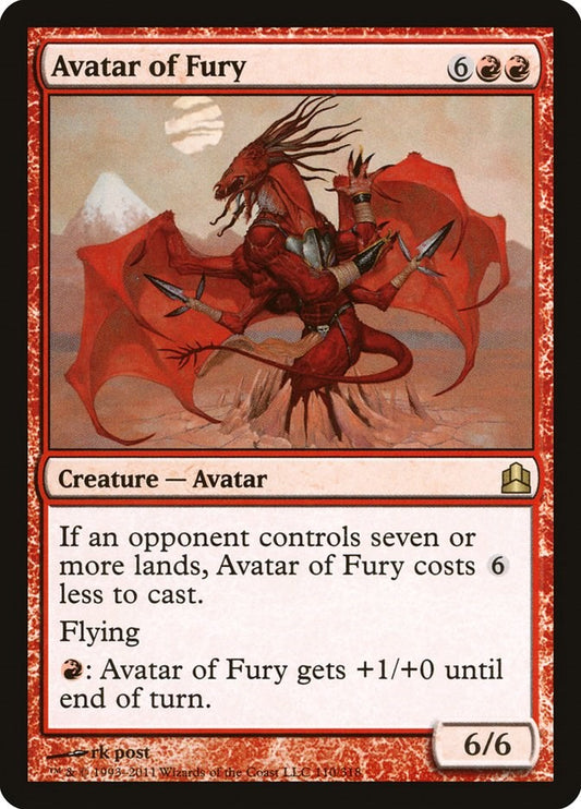 Avatar of Fury [CMD - 110]