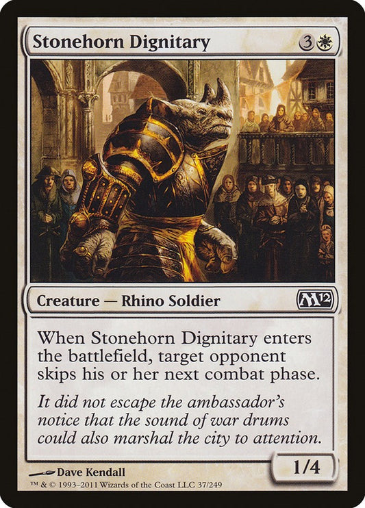 Stonehorn Dignitary [M12 - 37]