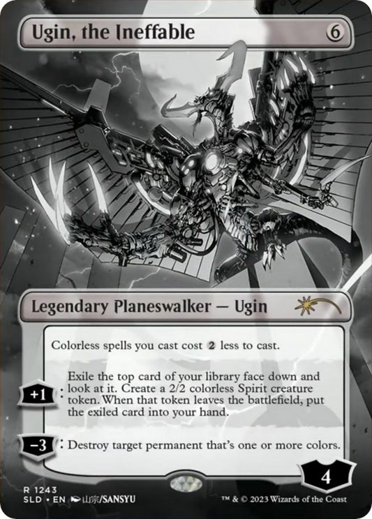 Ugin, the Ineffable (Borderless) [SLD - 1243]