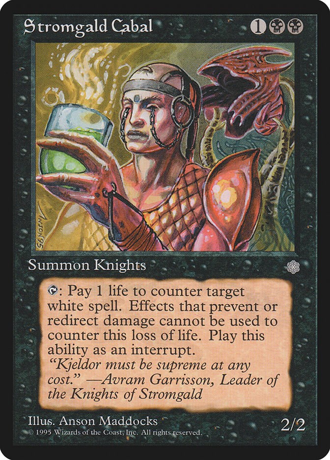 Stromgald Cabal [ICE - N/A]