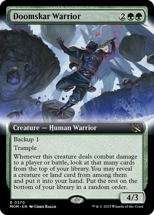Doomskar Warrior (Extended Art) [370]