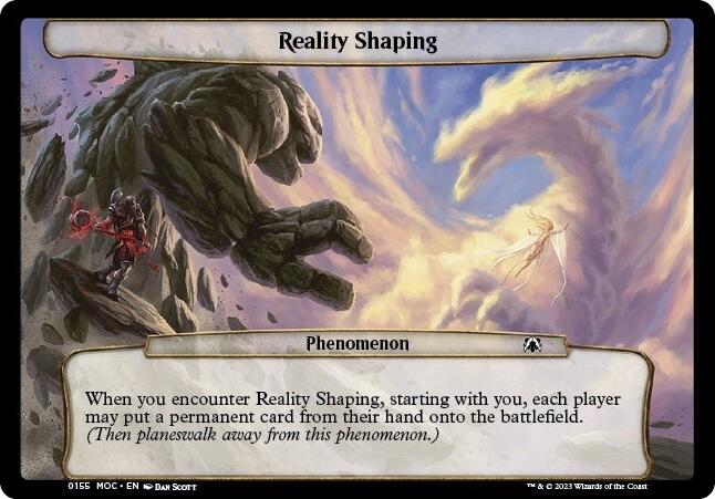 Reality Shaping [MOC - 155]